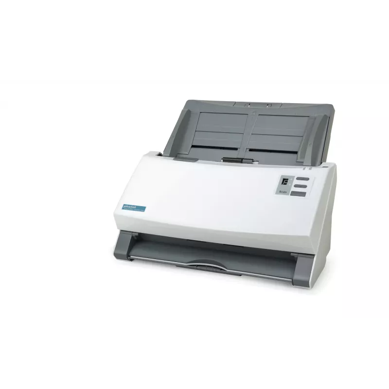Plustek SmartOffice PS456U Plus ADF skener 600 x 600 DPI A4 sivý, biely