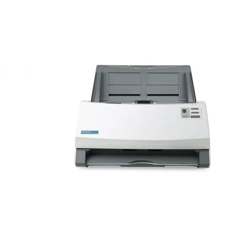 Plustek SmartOffice PS456U Plus ADF skener 600 x 600 DPI A4 sivý, biely