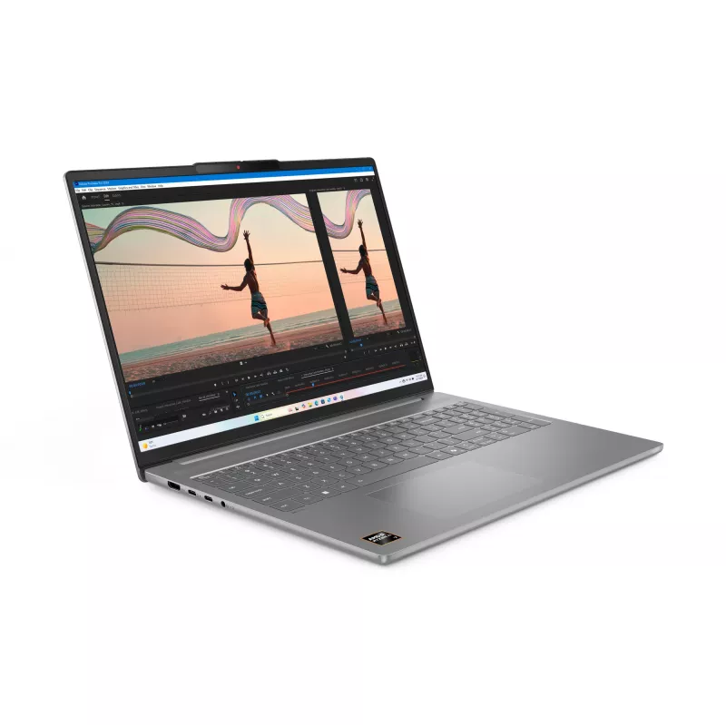 Lenovo IdeaPad slim 5 16AKP10 Copilot+ PC AMD Ryzen™ AI 5 330 notebook 40,6 cm (16 palcov) WUXGA 16 GB DDR5-SDRAM 1 TB SSD Wi-Fi 7 (802.11be) Windows 11 Home nemčina sivá