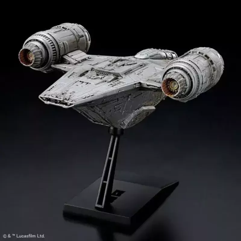Plastový model REVELL Razor Crest mierka 1/144 — Star Wars Bandai stavebnica, plastová modelová stavebnica