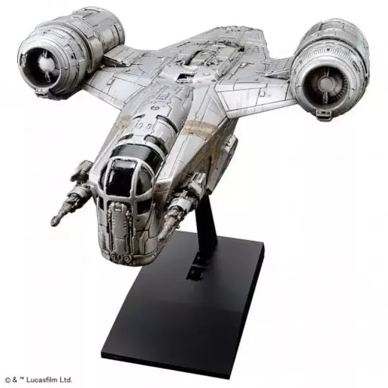 Plastový model REVELL Razor Crest mierka 1/144 — Star Wars Bandai stavebnica, plastová modelová stavebnica