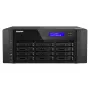 NAS Tower QNAP TS-h1290FX — EPYC 7302P 3,0 GHz, 128 GB DDR4, 12 pozícií, QuTS hero, čierna