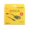 USB-C na DVI adaptér DeLOCK 3m 85322