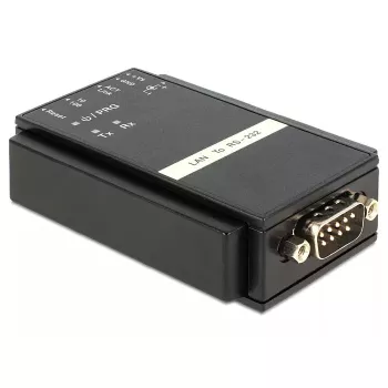 Delock 62504 Ethernet LAN (TCP/IP) na sériový RS-232 konvertor