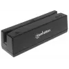 Manhattan USB-A čítačka magnetických kariet, trojstopová čítačka, dekodér klávesnicového wedge, kábel 1,5 m, čierna, tri roky záruka