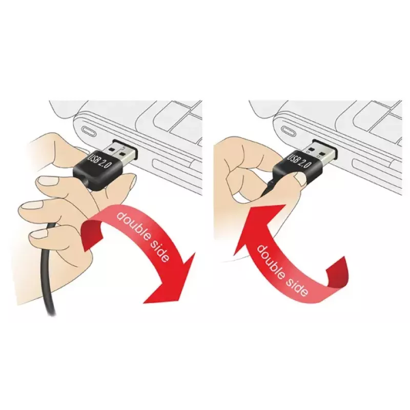 DeLOCK USB kábel 2 m USB 2.0 A - Micro-B samec/samec