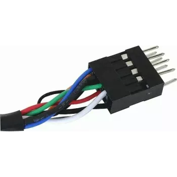 FireWire kábel DeLOCK 82379 0,016 m čierna konektor samec/konektor samec
