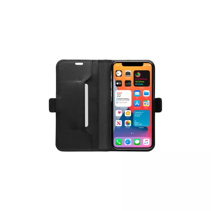 Peňaženkové puzdro dbramante1928 Copenhagen tenké iPhone 12/12 Pro 6.1 čierna