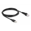 DeLOCK USB čítačka čiarových kódov 1D a 2D káblová na stacionárnu montáž