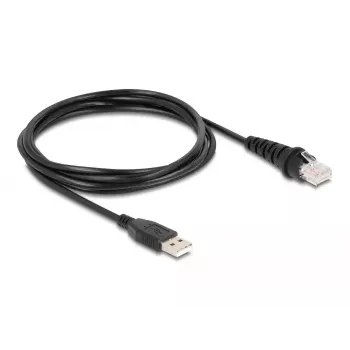 DeLOCK USB čítačka čiarových kódov 1D a 2D káblová na stacionárnu montáž