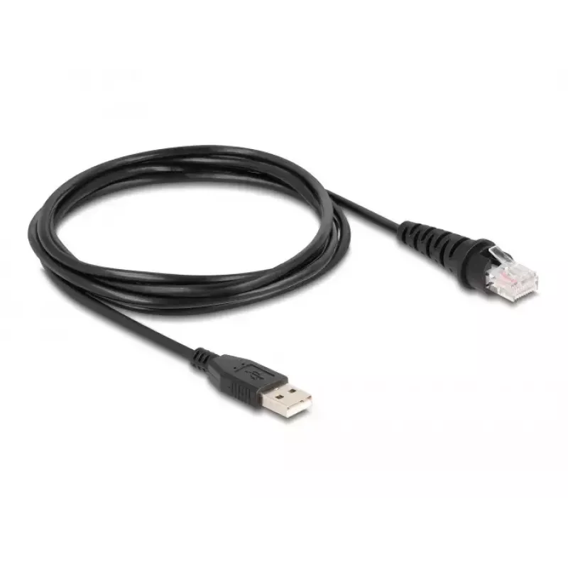 DeLOCK USB čítačka čiarových kódov 1D a 2D káblová na stacionárnu montáž