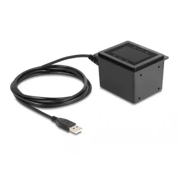 DeLOCK USB čítačka čiarových kódov 1D a 2D káblová na stacionárnu montáž