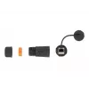 Káblový spoj RJ-45/RJ-45 DeLOCK 86700 čierny oranžový