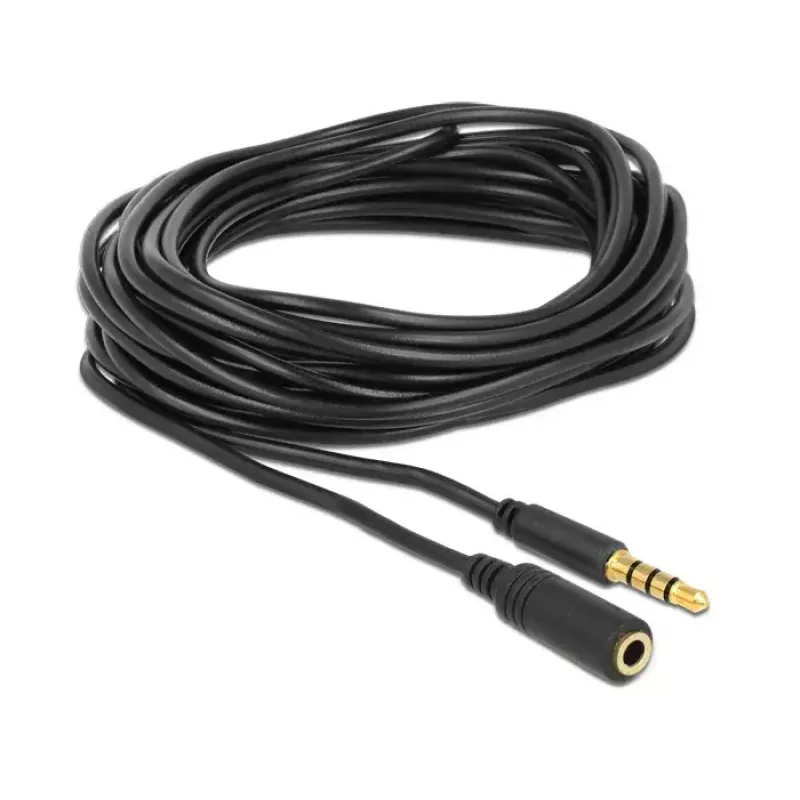 Audio kábel DeLOCK 84669 5 m 3,5 mm čierny