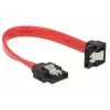 SATA kábel DeLOCK 83976 0,1 m 7-pinový čierny červený
