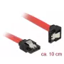 SATA kábel DeLOCK 83976 0,1 m 7-pinový čierny červený