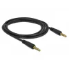 Audio kábel DeLOCK 85697 2 m 3,5 mm čierny