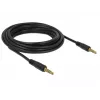Audio kábel DeLOCK 85699 5 m 3,5 mm čierny