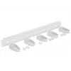DeLock 43346 Panel na vedenie káblov do 19-palcového racku, 1U, svetlosivý RAL 7035