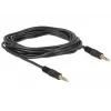Audio kábel DeLOCK 3 m 3,5 mm M/M čierny
