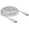 DisplayPort kábel DeLOCK 84861 7 m biely