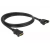 HDMI kábel DeLOCK 85466 1 m HDMI typ A Standard čierny