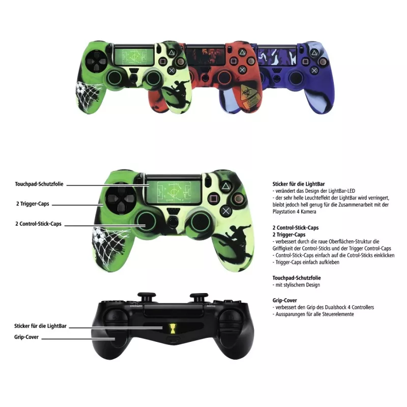 Hama Soccer, PlayStation 4, čierna, zelená