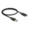 USB kábel Type-A konektor samec na Type-C konektor samec 0,5 m DeLOCK 84007
