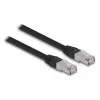 Sieťový kábel DeLOCK RJ45 Cat.6A 5 m čierny