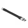 FPC plochý kábel DeLOCK 86942 USB Type-C na 3,5 mm jack 10 cm