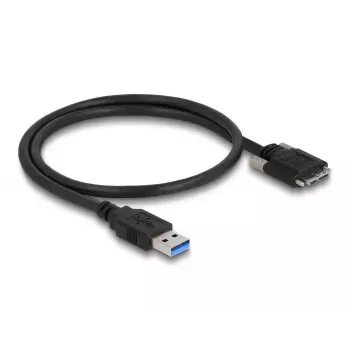 DeLOCK USB 3.0 Type-A konektor samec na Micro-B konektor samec kábel 0,5 m