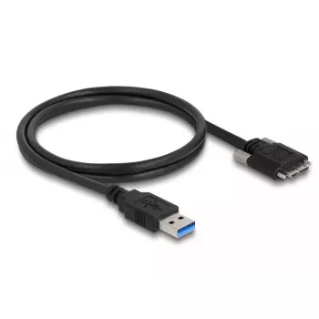 DeLOCK USB 3.0 Type-A konektor samec na Micro-B konektor samec kábel 1 m 5 Gbit/s
