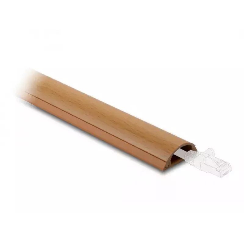 Káblový kanál DeLOCK 20730 30 x 11 mm samolepiaci imitácia dreva