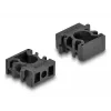 Držiak káblov DeLOCK 60481 10 mm čierny 8 ks