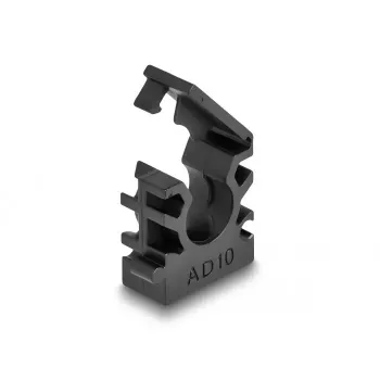 Držiak káblov DeLOCK 60481 10 mm čierny 8 ks