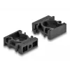 Držiak káblov DeLOCK 60483 15,8 mm čierny 8 ks