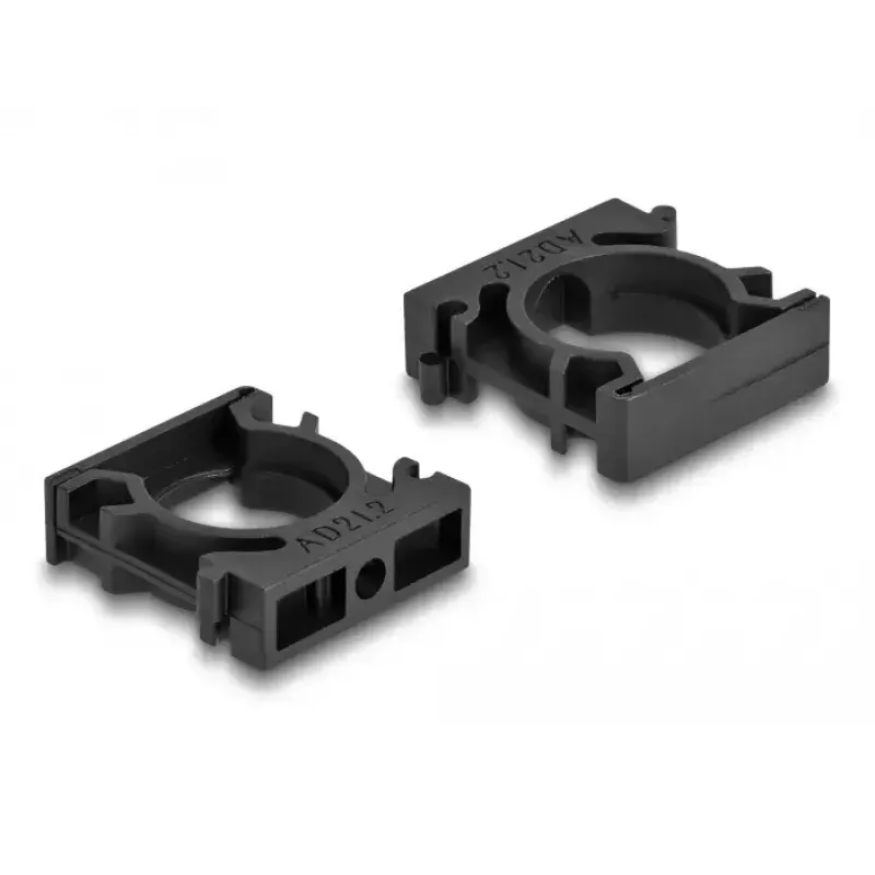 Držiak káblov DeLOCK 60485 21,2 mm čierny 4 ks