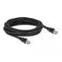 DeLOCK sieťový kábel RJ45 Cat.6A F/UTP 5 m čierny