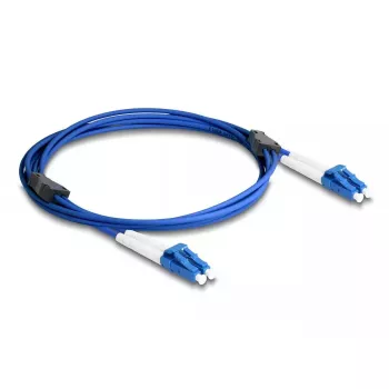 DeLOCK optický kábel LC Duplex na LC Duplex Singlemode OS2 2 m