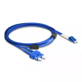 DeLOCK sklenené vlákno kábel LC Duplex na SC Duplex Singlemode OS2 3 m