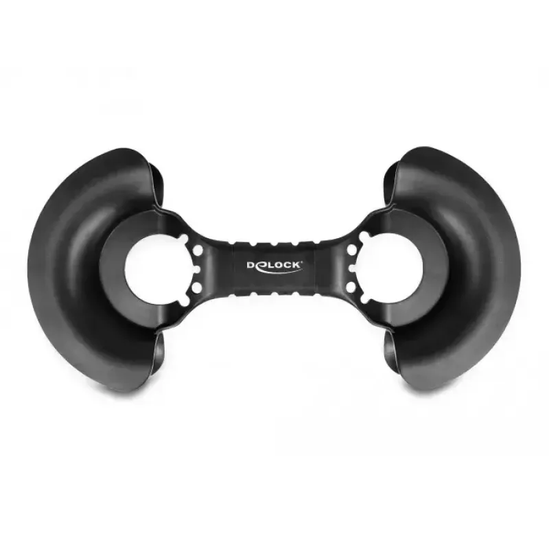 DeLOCK káblový navijak 375 x 170 mm čierny plast