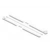DeLOCK Opakovane použiteľné sťahovacie pásky, 200 x 7.2 mm, biele, 100 ks
