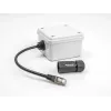 Sieťový kábel DeLOCK 88147 RJ45 na RJ45 Cat.6A 0,25 m čierny