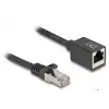 Sieťový kábel DeLOCK 90323 RJ-45 Cat6a 10 m čierny