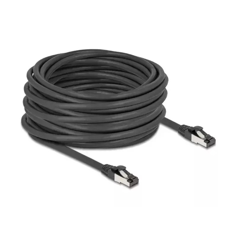Sieťový kábel DeLOCK 80576 RJ-45 Cat8.1 15 m čierny