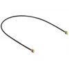 Koaxiálny kábel DeLOCK 89608 0,2m MHF (I-PEX) čierny zlatý