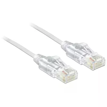 Sieťový kábel DeLOCK 83781 RJ-45 Cat6 1m biely