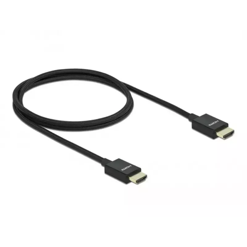 Koaxiálny vysokorýchlostný HDMI kábel DeLOCK 85384 1 m 48 Gbit/s 8K 60 Hz