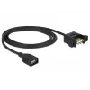USB kábel DeLOCK 85460 USB 2.0 1m čierny