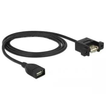 USB kábel DeLOCK 85460 USB 2.0 1m čierny